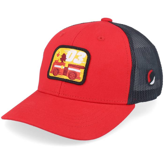 Paw Patrol 【 Kids Marshall Firetruck Red/Black Trucker Kids Red 】 トラッカー ジュニア キッズ Red 赤・レッド|スニケス