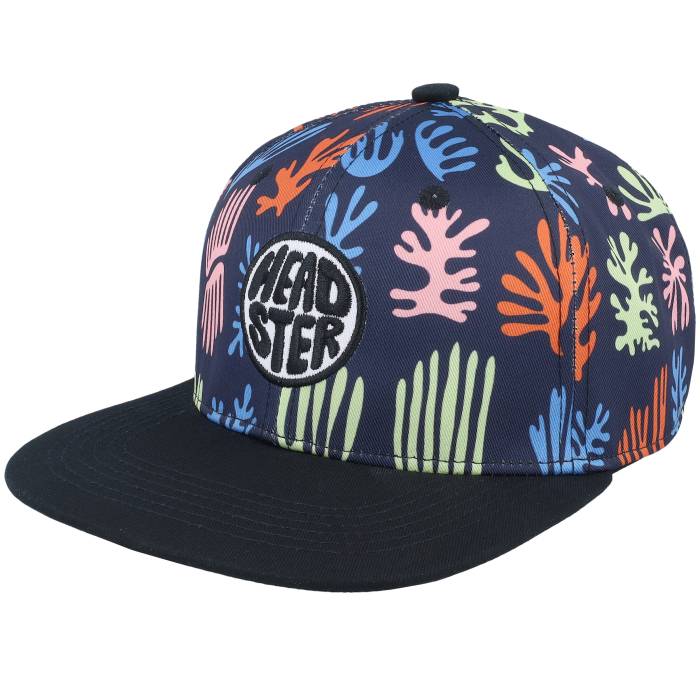 Headster 【 Kids Seawall Black Snapback Kids Blue 】 黒色 ブラック Snapback スナップバック バッグ ジュニア キッズ 青色 ブルー｜スニケス