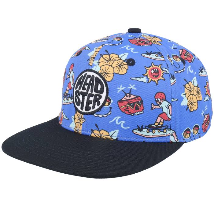 Headster 【 Kids Yea, Dude! Lagoona Blue Snapback Kids Blue 】 青色 ブルー Snapback スナップバック バッグ ジュニア キッズ 青色 ブルー|スニケス