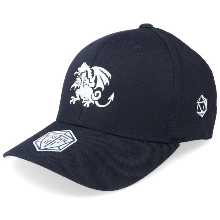 Critiql Hit 【 White Dragon D20 Black Flexfit Men Black 】 白色 ホワイト ドラゴン 黒色 ブラック メンズ 黒色 ブラック|スニケス