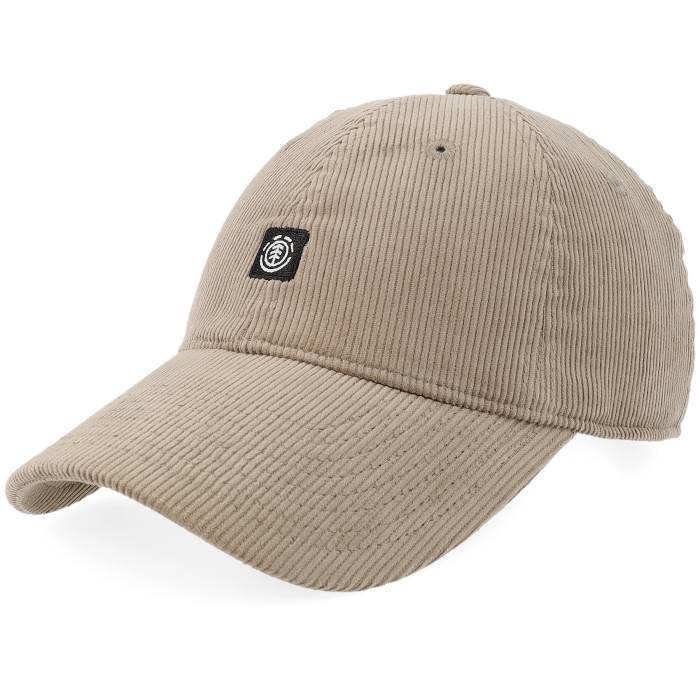 エレメント Element 【 Icon Corduroy Aluminum Dad Cap Men Beige 】 アイコン コーデュロイ キャップ 帽子 メンズ ベージュ|スニケス