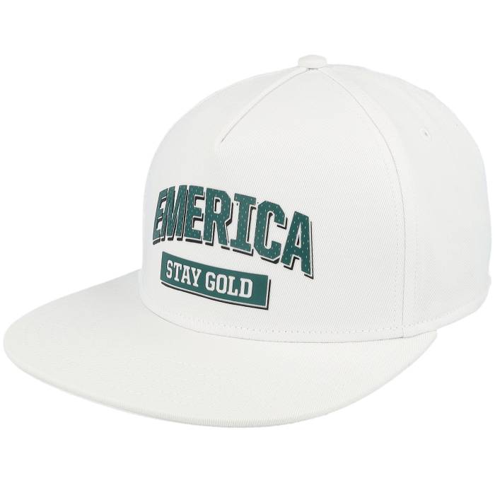 エメリカ Emerica 【 Team Stay Gold White Snapback Men White 】 Team チーム ゴールド 白色 ホワイト Snapback スナップバック バッグ メンズ 白色 ホワイト|スニケス