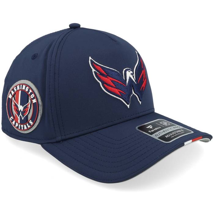 ファナティクス Fanatics 【 Washington Capitals Auth Pro Nhl Mesh Gray/Navy Adjustable Men Blue 】 ワシントン州 キャピタルズ 労働者階級 メンズ 青味 青み