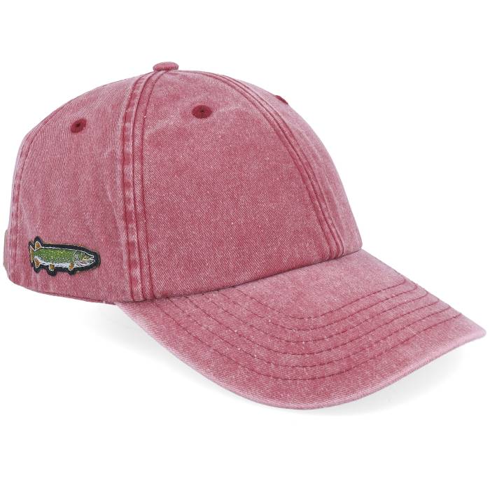 Skillfish 【 Tiny Pike Vintage Washed Red Dad Cap Men Red 】 vintage ビンテージ・ヴィンテージ Red 赤・レッド キャップ 帽子 メンズ Red 赤・レッド|スニケス