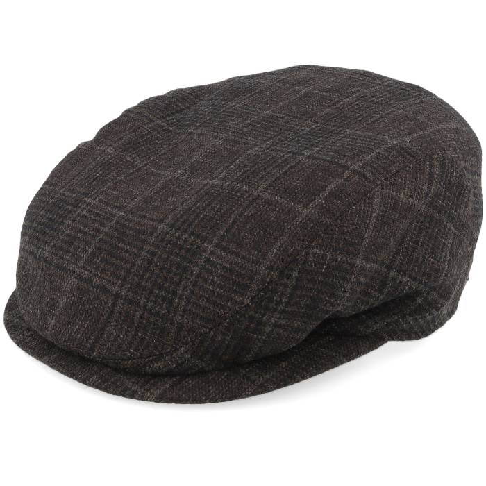 【★百貨店SALE★6/11十二時2時迄】【 Ivy Slim Cap Brown Flat Cap Men Brown 】 slim か細い 旗がしら かぶり笠 赤銅色 赤銅色 メンズ 赤銅色 赤銅色