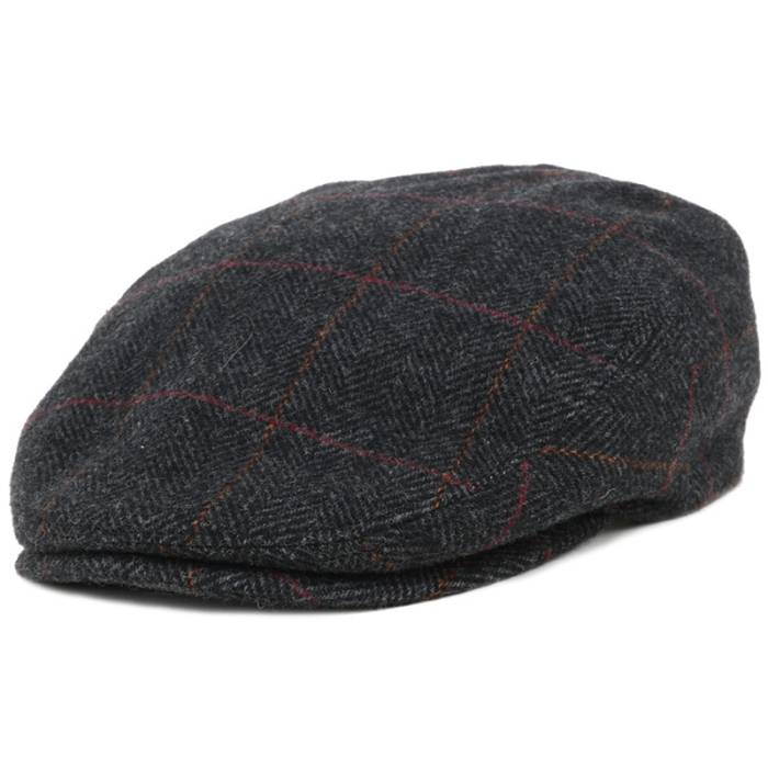 ステットソン Stetson 【 Kent Wool Ef Herringbone Flat Cap Men Grey 】 キャップ 帽子 メンズ 灰色 グレー|スニケス