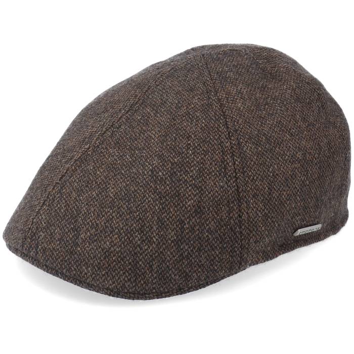【★百貨店SALE★6/11真夜中2時迄】ステットソン Stetson 【 Texas Wool Brown Flat Cap Men Brown 】 一つ星の州 赤銅色 赤銅色 旗がしら 鳥打ち帽 メンズ 赤銅色 赤銅色