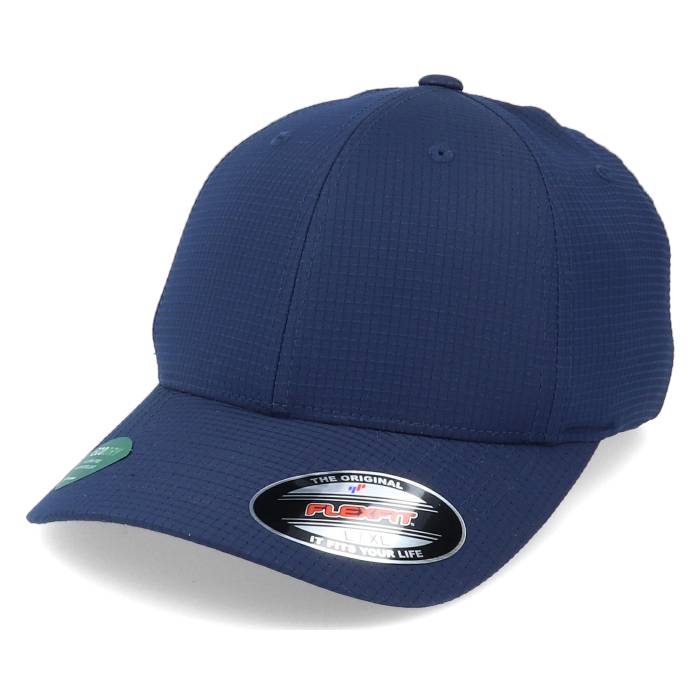 Flexfit 【 Hydro-Grid Stretch Navy Men Blue 】 紺色 ネイビー メンズ 青色 ブルー｜スニケス
