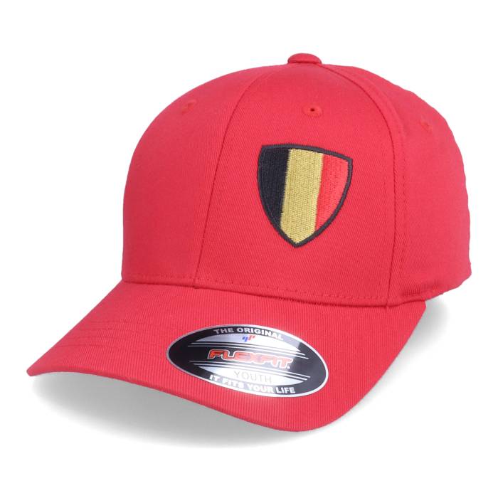 Forza 【 Kids Belgium Flag Shield Red Flexfit Kids Red 】 Red 赤・レッド ジュニア キッズ Red 赤・レッド|スニケス