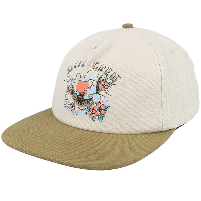 ソルティークルー Salty Crew 【 Hopper Canvas Oyster/Brown A-Frame Snapback Men Beige 】 Snapback スナップバック バッグ メンズ ベージュ|スニケス