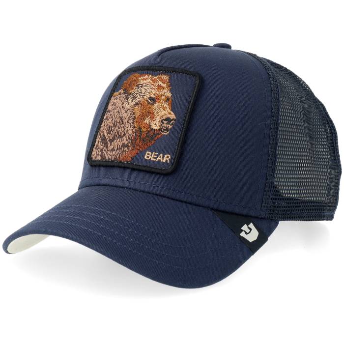Goorin 【 Bear Edge Navy A-Frame Trucker Men Blue 】 紺色 ネイビー トラッカー メンズ 青色 ブルー 19,525円