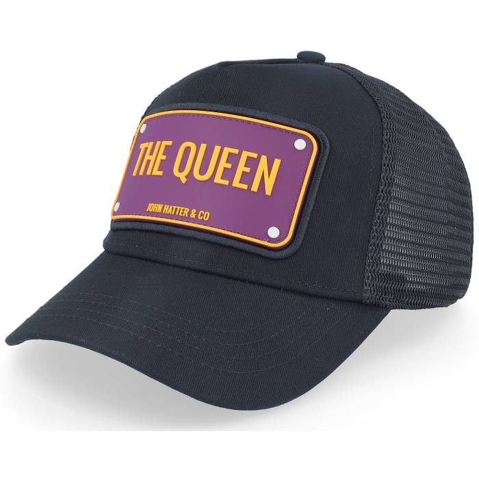 【★百貨店SALE★6/11十二時2時迄】John Hatter \u0026 Co 【 Rubber- The Queen Black Trucker Women Black 】 黒いこと 黒いこと トラッカー レディース 黒いこと 黒いこと