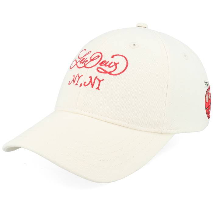 Les Deux 【 Orchard Light Ivory Dad Cap Men 】 アイボリー キャップ 帽子 メンズ
