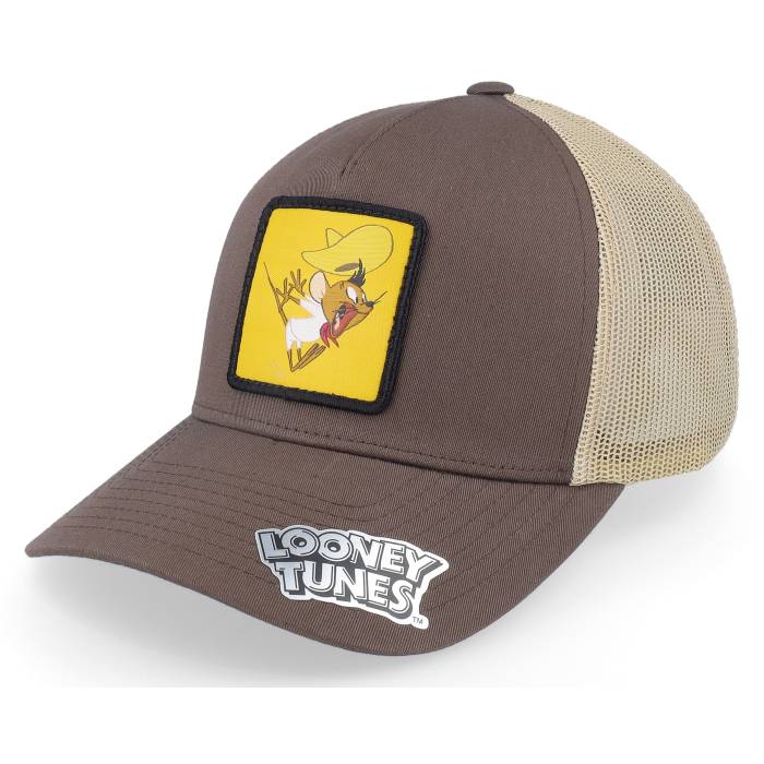 Looney Tunes 【 Speedy Gonzales Brown/Khaki Trucker Men Brown 】 トラッカー メンズ 茶色 ブラウン｜スニケス 15,048円
