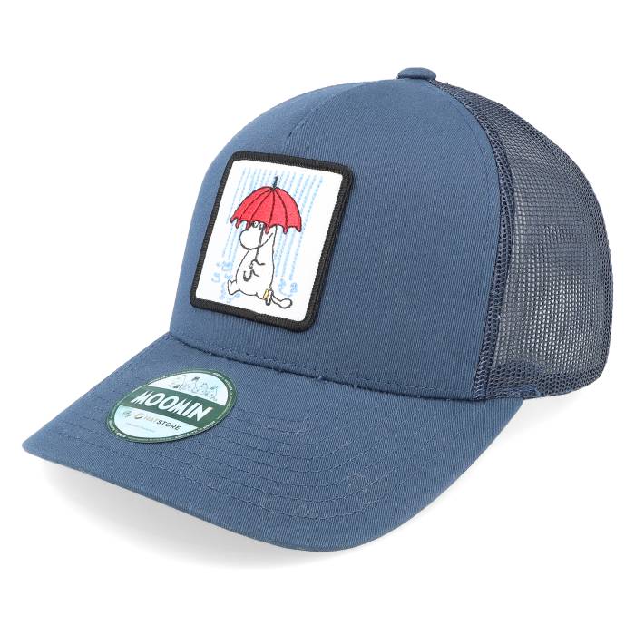 Moomin 【 Snorkmaiden Umbrella Navy Trucker Men Blue 】 紺色 ネイビー トラッカー メンズ 青色 ブルー|スニケス