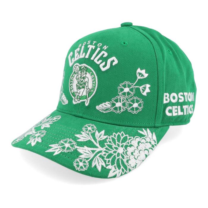 ミッチェル\u0026ネス Mitchell \u0026 Ness 【 Boston Celtics Haze Pro Green A-Frame Adjustable Men Green 】 豆の町 セルティックス 労働者階級 green 緑・緑であること メンズ green 緑・緑であること