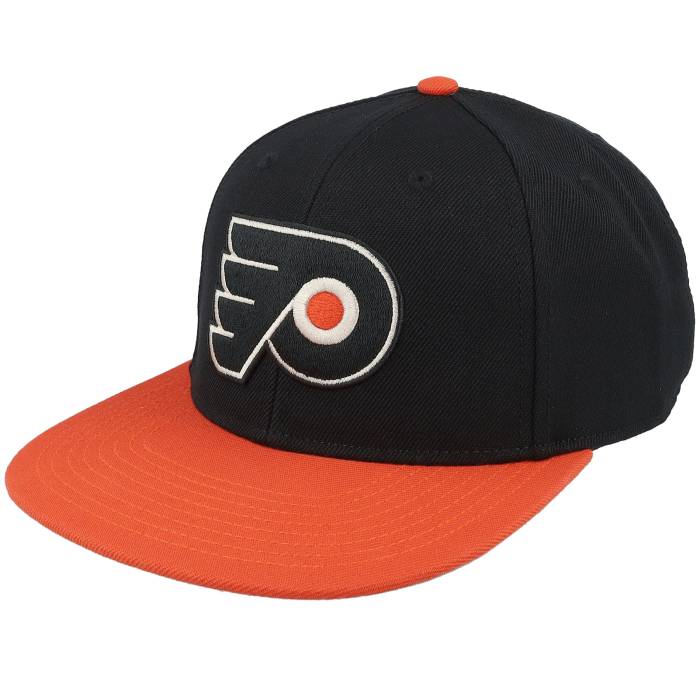 アメリカンニードル American Needle 【 Philadelphia Flyers Archive 400 Black/Orange Snapback Men Black 】 フィラデルフィア フライヤーズ Snapback スナップバック バッグ メンズ 黒色 ブラック｜スニケス