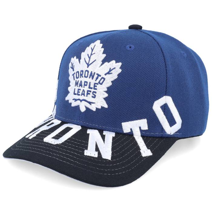 ミッチェル&ネス Mitchell & Ness 【 Toronto Maple Leafs Underarch Pro Navy/Black Adjustable Men Blue 】 トロント プロ メンズ 青色 ブルー