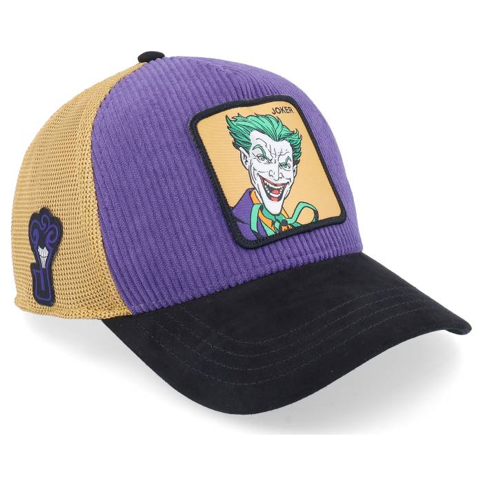 Capslab 【 Dc Comics Joker Yellow/Purple/Black Premium A-Frame Adjustable Men Purple 】 DC ディーシー コミックス Premium プレミアム メンズ Purple 紫・パープル｜スニケス