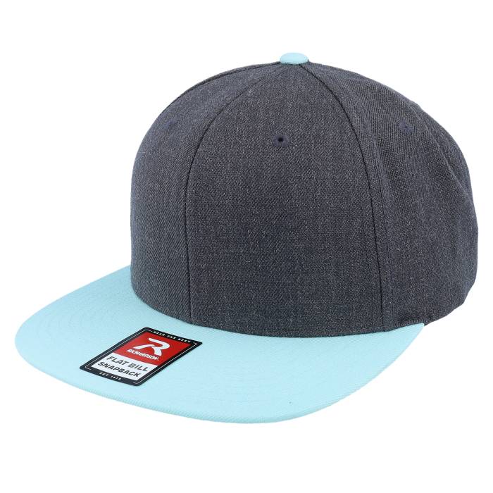 Richardson 【 510W Combination Heather Charcoal/Blue Tint Snapback Men Grey 】 heather ヘザー Snapback スナップバック バッグ メンズ 灰色 グレー|スニケス