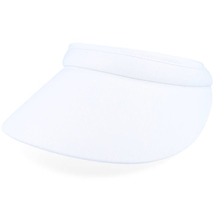 【★百貨店SALE★6/11夜夜中2時迄】Seeberger 【 Cotton Fabric White Visor Women White 】 白いこと 白いこと レディース 白いこと 白いこと