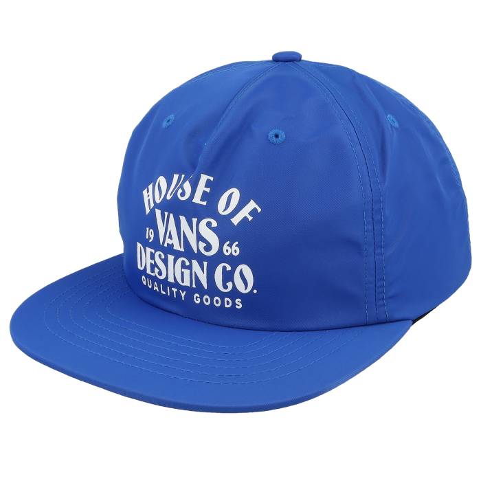 ヴァンズ Vans 【 Hov Unstructured True Blue Snapback Men Blue 】 青色 ブルー Snapback スナップバック バッグ メンズ 青色 ブルー｜スニケス