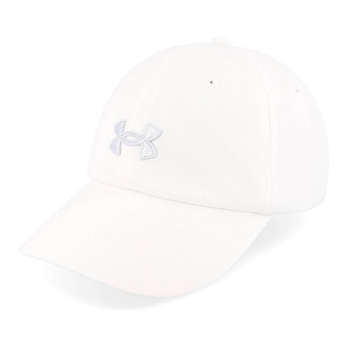 【★百貨店SALE★6/11夜夜中2時迄】アンダーアーマー Under Armour 【 Womens Blitzing White Dad Cap Women White 】 レディース 白いこと 白いこと 旗がしら かぶり笠 レディース 白いこと 白いこと