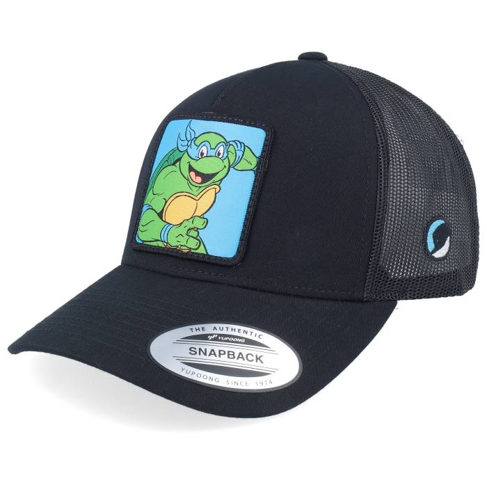 Tmnt 【 Leonardo Box Black A-Frame Trucker Men Black 】 ボックス 黒色 ブラック トラッカー メンズ 黒色 ブラック｜スニケス