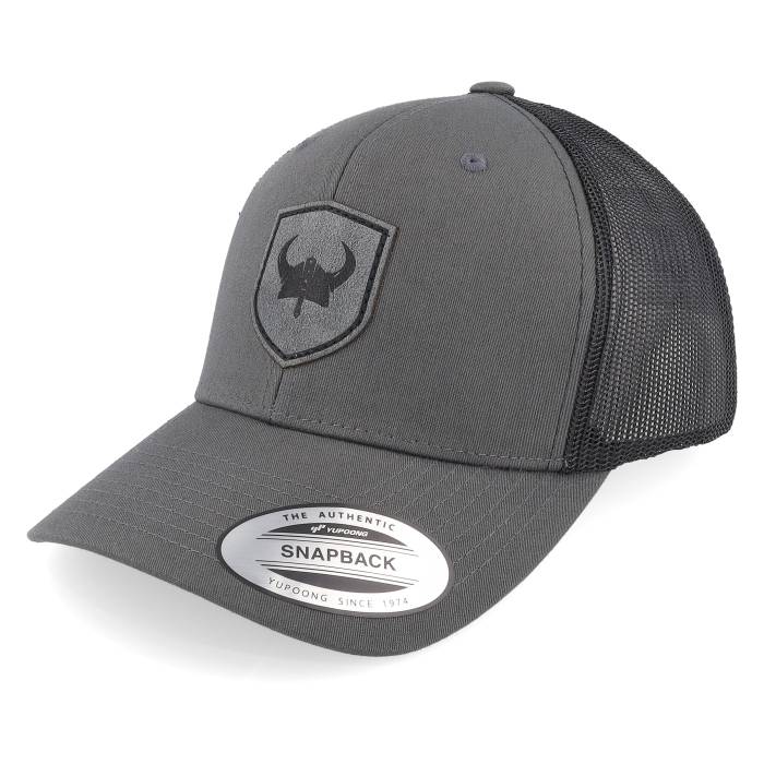 Vikings 【 Viking Horned Helmet Charcoal/Black Trucker Men Grey 】 Helmet ヘルメット トラッカー メンズ 灰色 グレー|スニケス