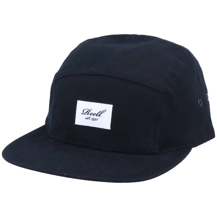 Reell 【 120 Black/White 5-Panel Men Black 】 メンズ 黒色 ブラック|スニケス