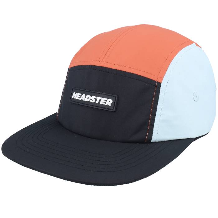 Headster 【 Kids Runner Nylon Black 5-Panel Kids Black 】 ナイロン 黒色 ブラック ジュニア キッズ 黒色 ブラック|スニケス
