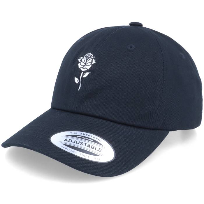 Abducted 【 Classy Rose Black Dad Cap Men Black 】 Rose ローズ 黒色 ブラック キャップ 帽子 メンズ 黒色 ブラック