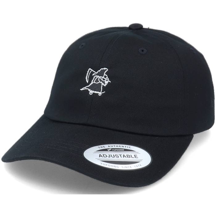 Abducted 【 Tiny Grim Reaper Ice Latte Black Dad Cap Men Black 】 黒色 ブラック キャップ 帽子 メンズ 黒色 ブラック|スニケス