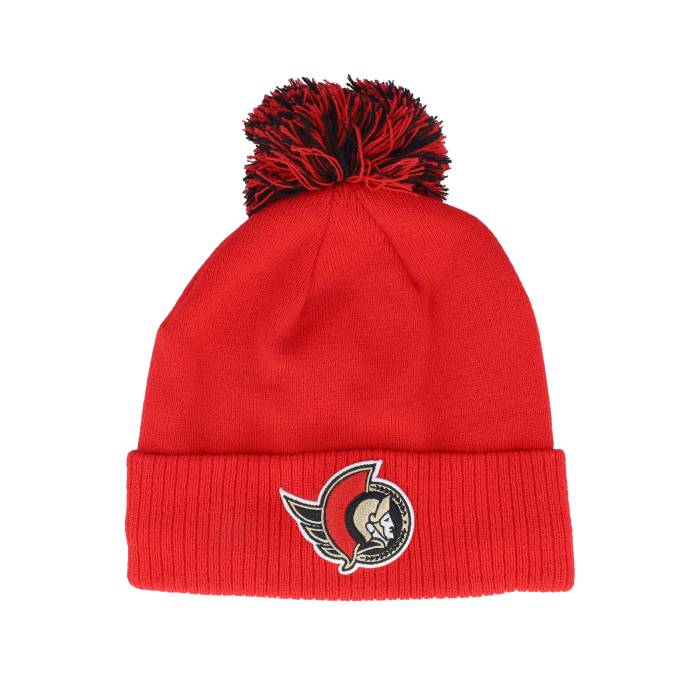 アディダス Adidas 【 Ottawa Senators Nhl Cuff Beanie Red Pom Men Red 】 オタワ セネターズ キャップ 帽子 Red 赤・レッド メンズ Red 赤・レッド｜スニケス