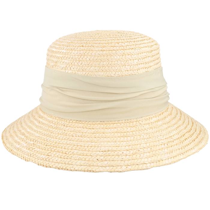 Seeberger 【 Bell Natural Straw Hat Women Beige 】 自然的 レディース ベージュ