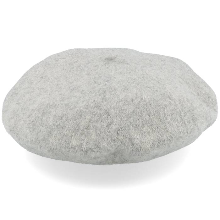 【★百貨店SALE★6/11夜夜中2時迄】Seeberger 【 Boiled Wool Light Grey Beret Women Grey 】 薄墨色 薄墨色 レディース 薄墨色 薄墨色