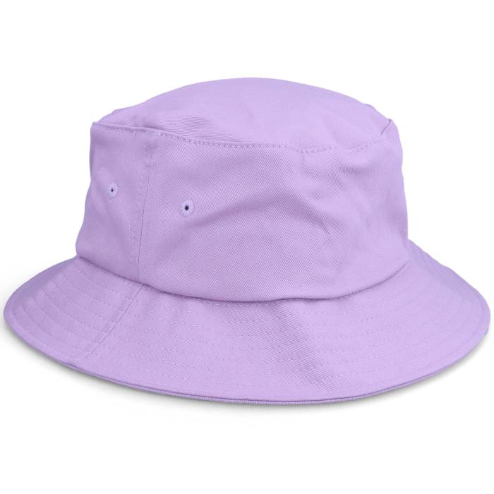 Flexfit 【 Cotton Twill Lilac Bucket Men Purple 】 メンズ Purple 紫・パープル