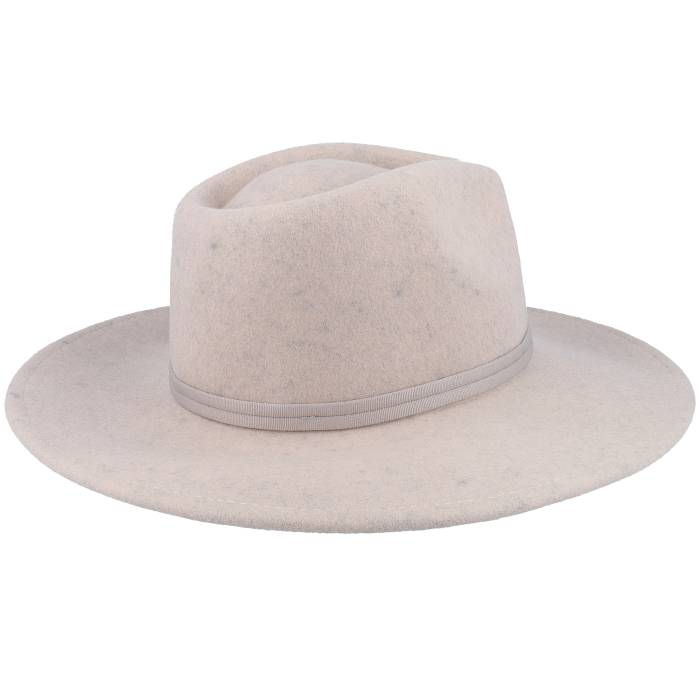 【★百貨店SALE★6/11真夜中2時迄】ブリクス米トン Brixton 【 Joanna Felt Packable Hat Oatmeal Fedora Women Beige 】 レディース ベージュ
