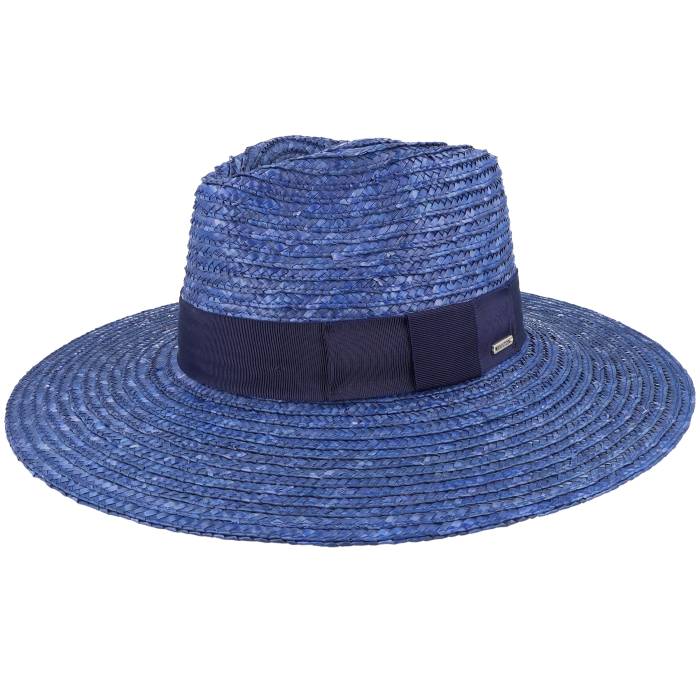 ブリクストン Brixton 【 Joanna Hat Pacific Blue Straw Hat Women Blue 】 パシフィック 青色 ブルー レディース 青色 ブルー｜スニケス