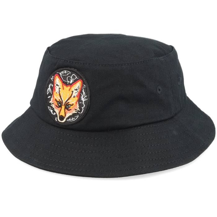 Kiddo Cap 【 Kids Cool Fox Black Bucket Kids Black 】 クール フォックス 黒色 ブラック ジュニア キッズ 黒色 ブラック