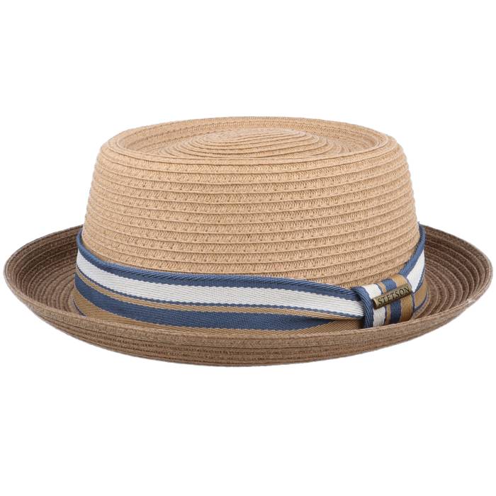 ステットソン Stetson 【 Pork Pie Toyo Straw Hat Men Beige 】 メンズ ベージュ