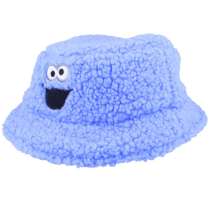 Difuzed 【 Kids Sesame Street Cookie Monster Fur/Teddy Blue Bucket Kids Blue 】 street ストリート 青色 ブルー ジュニア キッズ 青色 ブルー