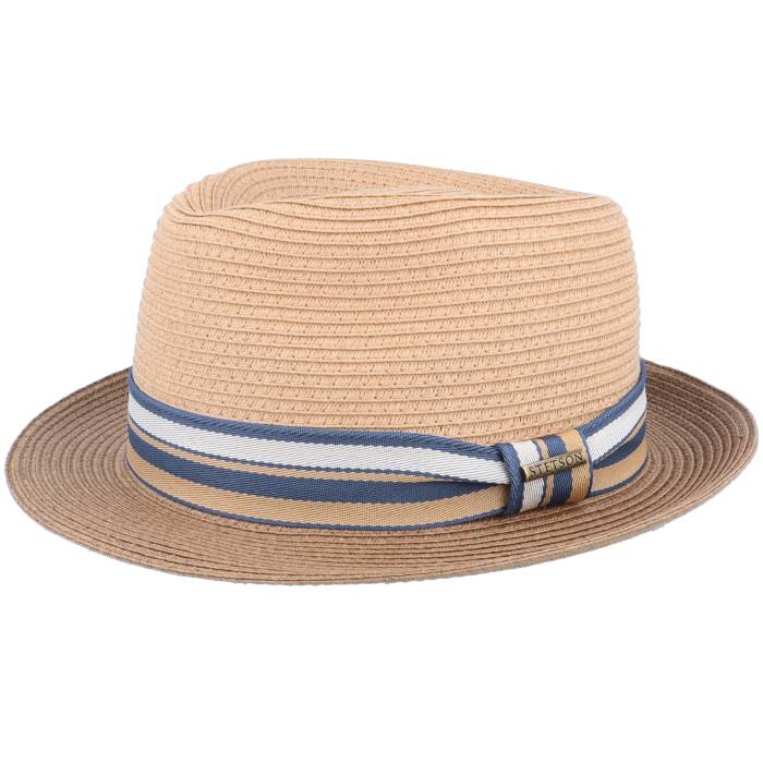 ステットソン Stetson 【 Trilby Toyo Beige Straw Hat Men Beige 】 ベージュ メンズ ベージュ｜スニケス