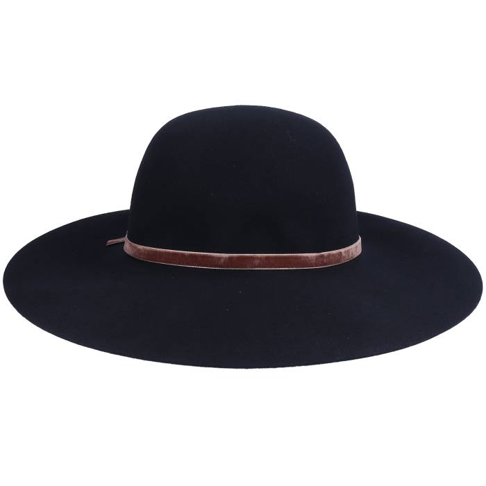 【 Vintage Wool Floppy Black Sun Hat Men Black 】 vintage ビンテージ・ヴィンテージ 黒いこと 黒いこと メンズ 黒いこと 黒いこと