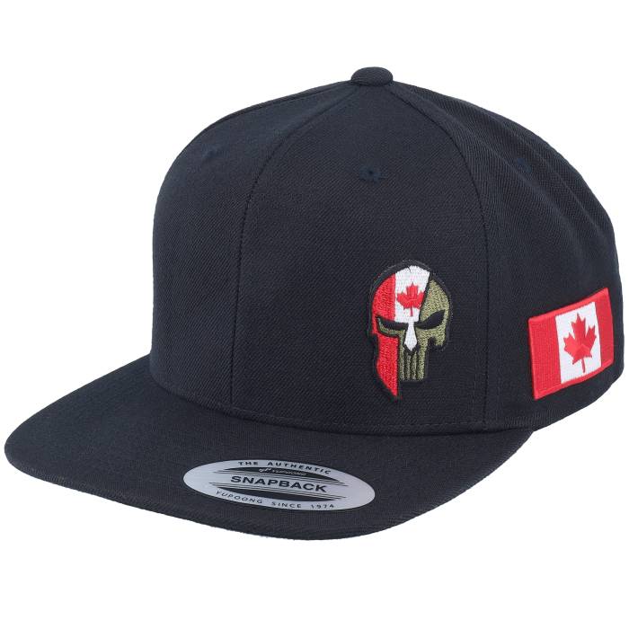 Army Head 【 Canada Army Skull Black Snapback Men Black 】 アーミー 黒色 ブラック Snapback スナップバック バッグ メンズ 黒色 ブラック｜スニケス