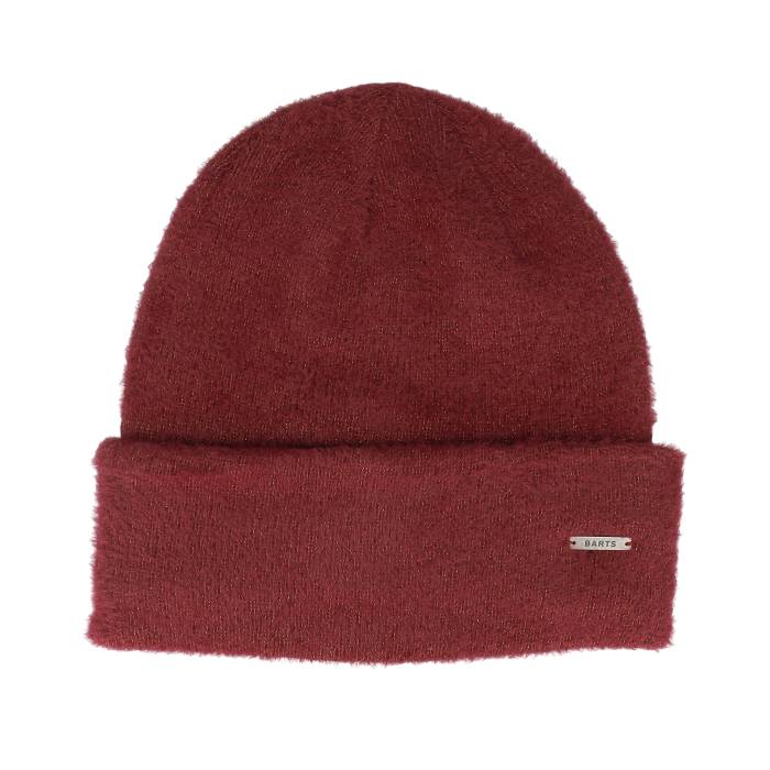 Barts 【 Starbow Beanie Burgundy Cuff Women Red 】 旗がしら かぶり笠 ぶどう酒色・バーガンディー レディース Red 赤・赤いこと