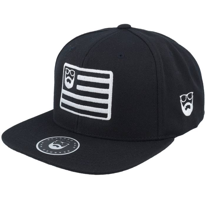 Bearded Man 【 Beard Nation Black Snapback Men Black 】 黒色 ブラック Snapback スナップバック バッグ メンズ 黒色 ブラック|スニケス
