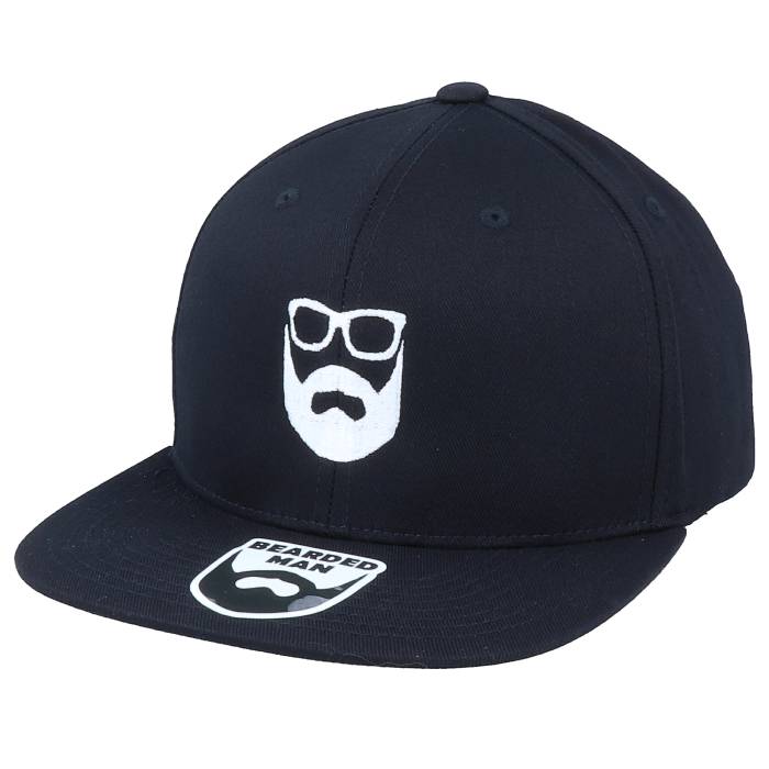 Bearded Man 【 Logo Black Fitted Men Black 】 ロゴ 黒色 ブラック メンズ 黒色 ブラック