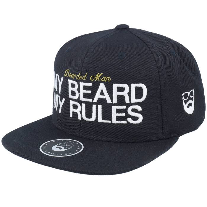 Bearded Man 【 My Beard My Rules Black Snapback Men Black 】 黒色 ブラック Snapback スナップバック バッグ メンズ 黒色 ブラック|スニケス