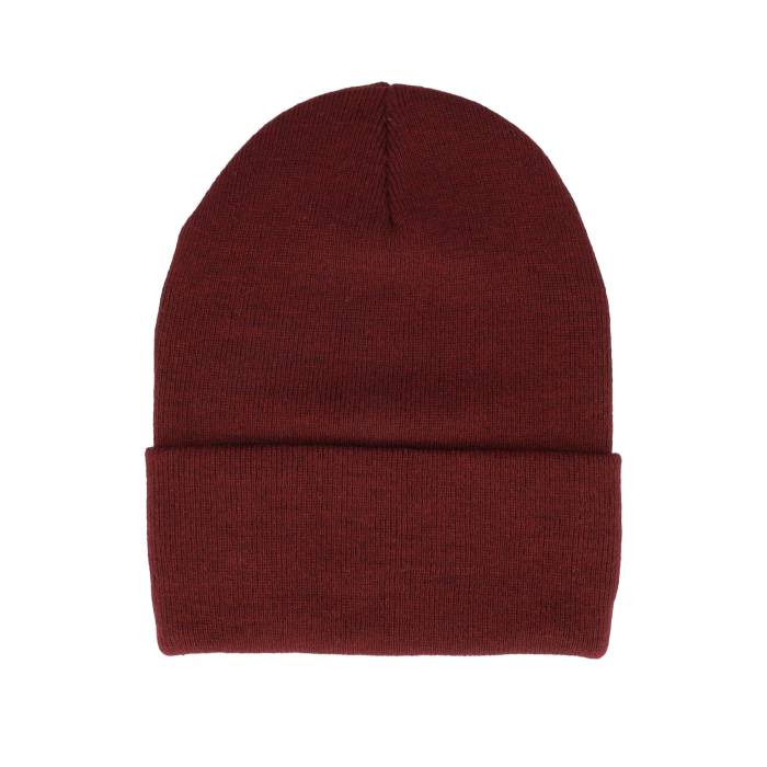 Beechfield 【 Burgundy Original Deep Cuff Men Red 】 ワイン色・バーガンディー ディープ メンズ Red 赤・レッド｜スニケス